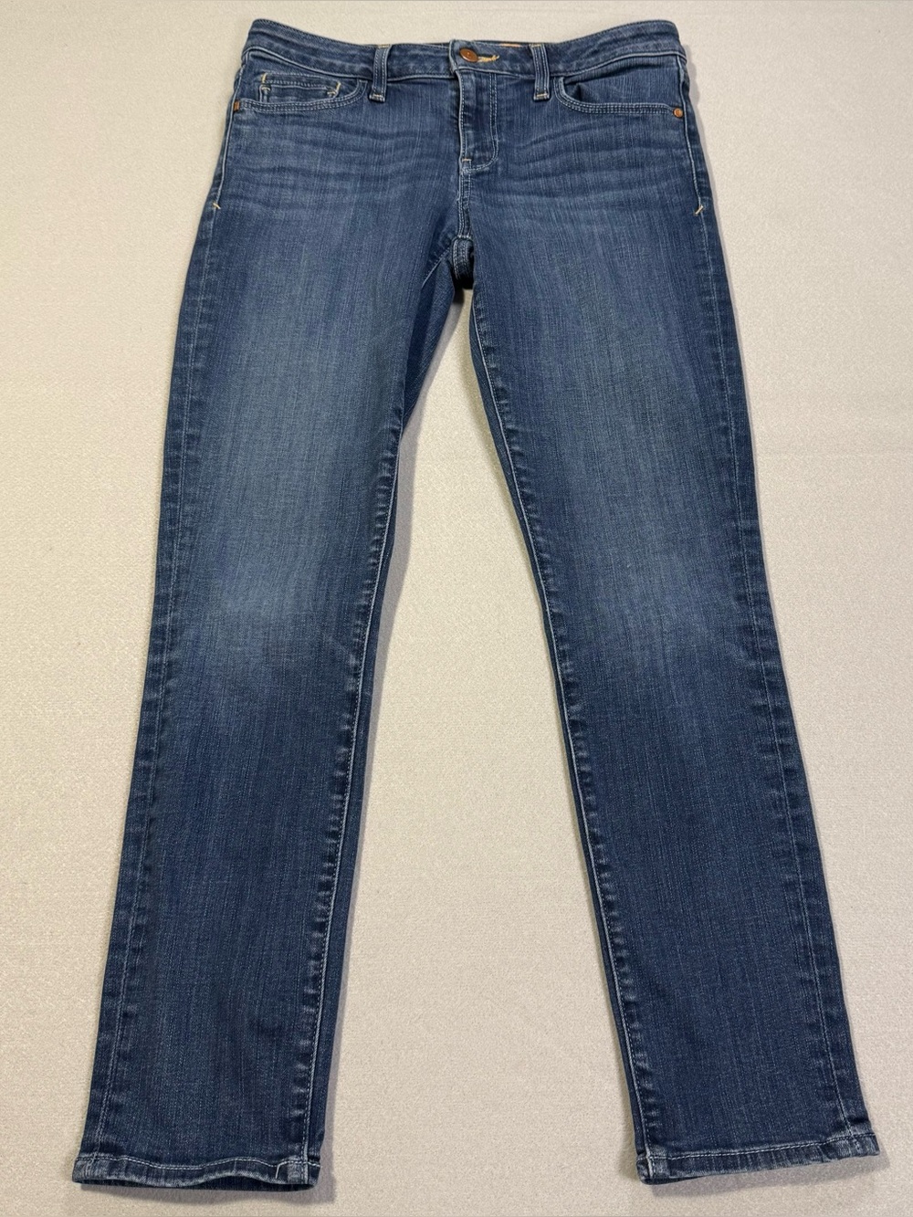 Pilcro and the Letterpress No.28 Straight Leg Jeans Women’s Size 28 Medium Wash